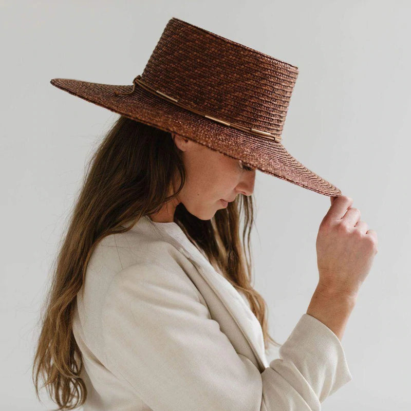 Capri Brown Straw Hat