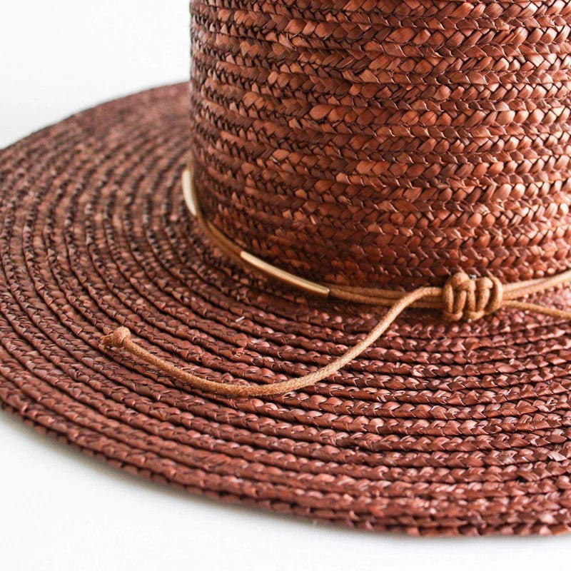 Capri Brown Straw Hat