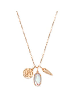 Dira Coin Charm Necklace - Brazos Avenue Market 