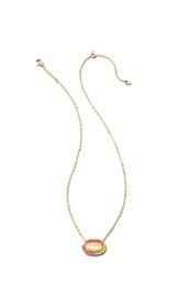 Threaded Elisa Pendant Necklace