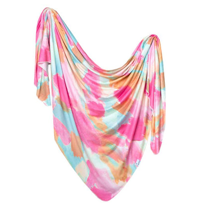 Copper Pearl Swaddle Blanket - Brazos Avenue Market 