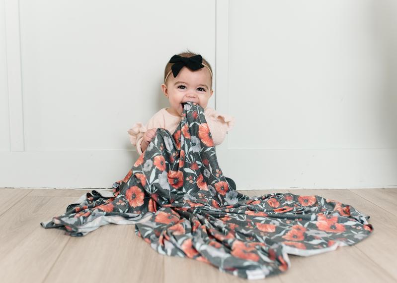 Copper Pearl Swaddle Blanket - Brazos Avenue Market 