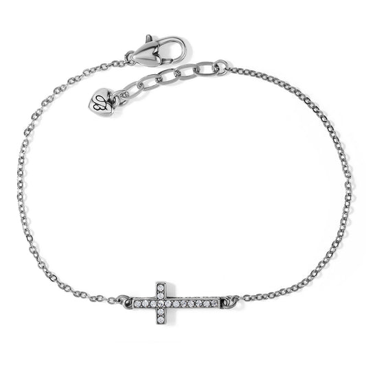 Inner Shine Cross Anklet - Brazos Avenue Market 