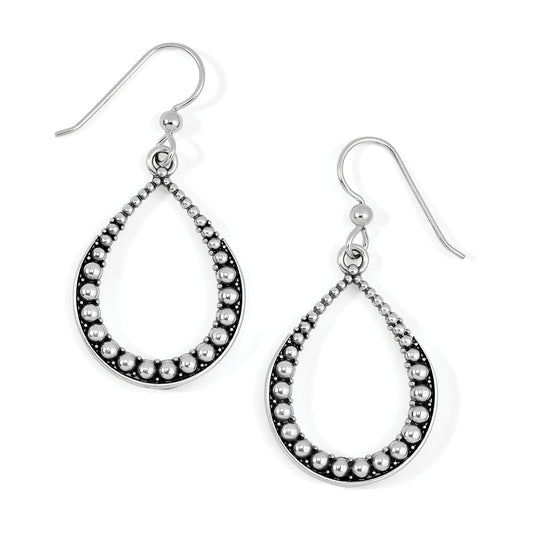 Pretty Tough Teardrop French Wire Earrings - Brazos Avenue Market 