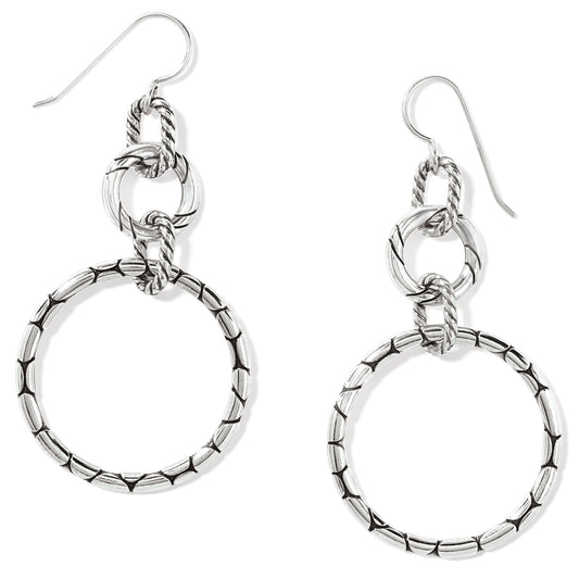 Pebble Rings French Wire Earrings - Brazos Avenue Market 