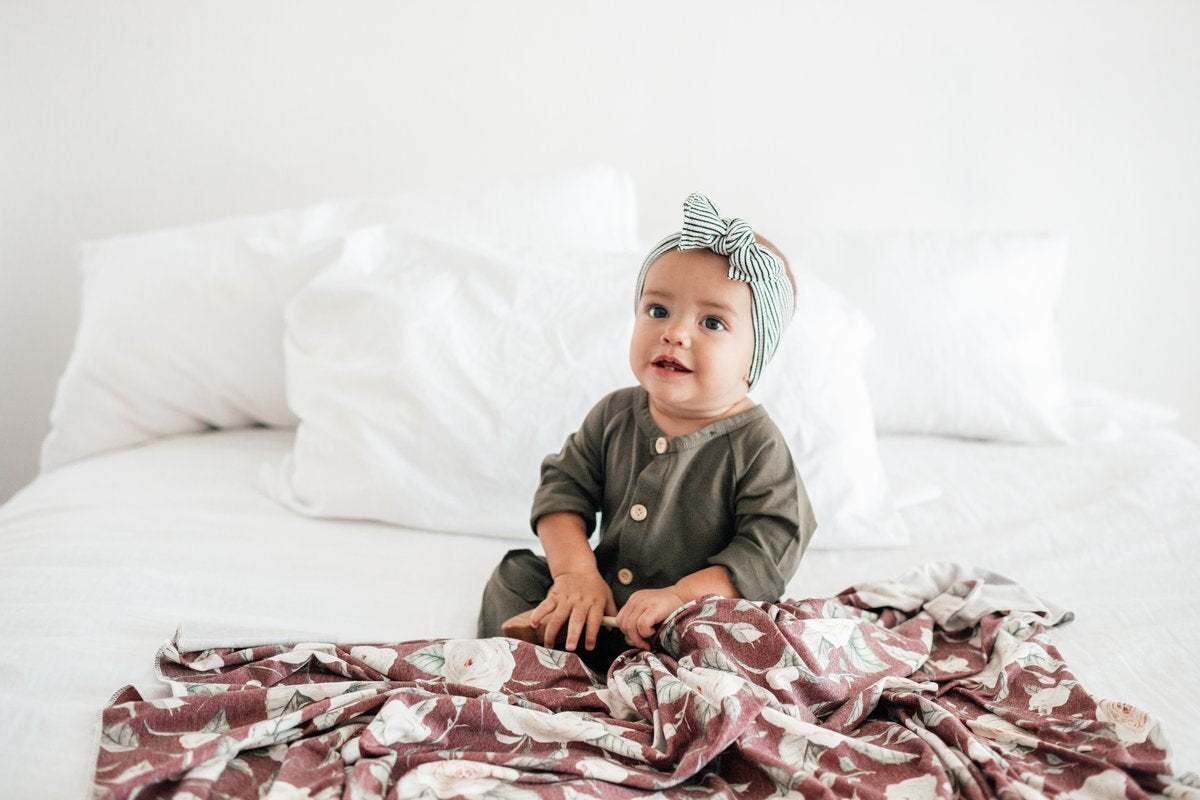 Copper Pearl Swaddle Blanket - Brazos Avenue Market 