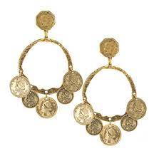 Tresora Roman Coin Earring